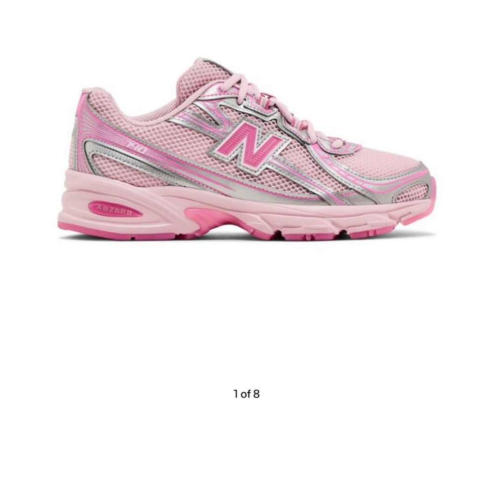 NIB Atmos New Balance 530 pink collab size 7.5